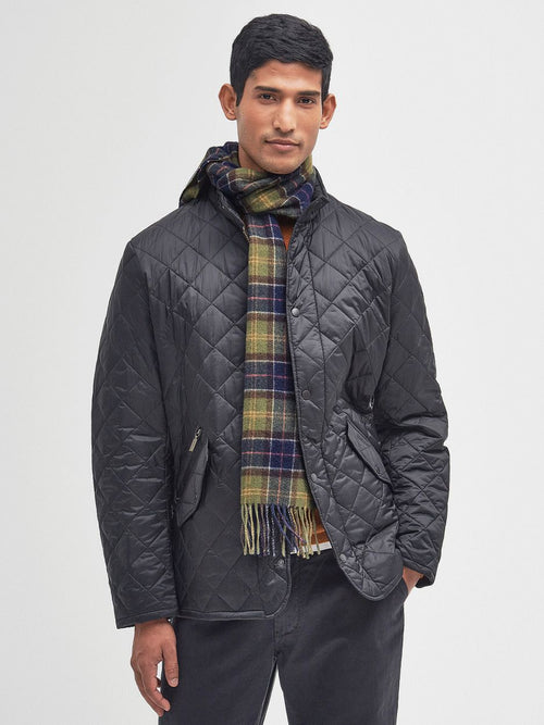 Barbour sjaal tartan lamswol klassiek