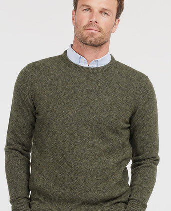 Barbour tisbury trui donkergroen | Regular-fit