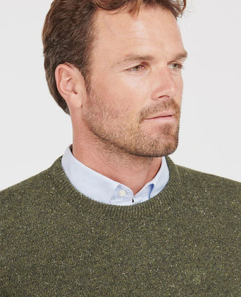 Barbour tisbury trui donkergroen | Regular-fit