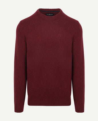 Barbour tisbury trui wol bordeaux