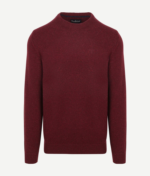 Barbour tisbury trui wol bordeaux