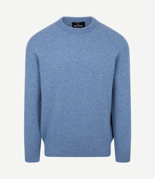 Tisbury trui wolmix blauw