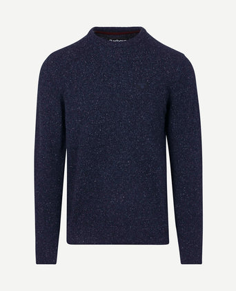 Tisbury trui wolmix donkerblauw
