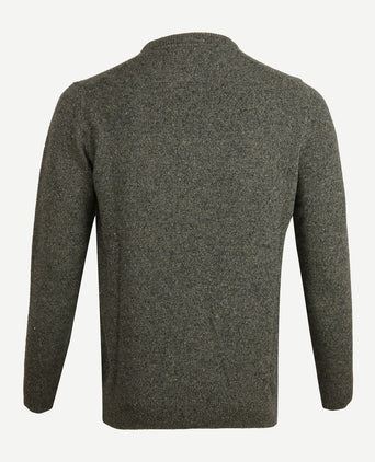 Barbour tisbury trui donkergroen | Regular-fit