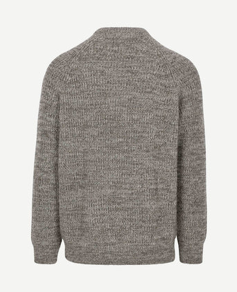 Trui horseford twisted wol groen