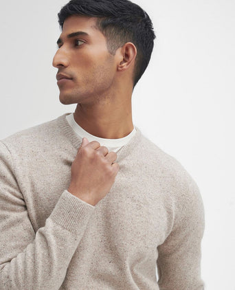 Trui lamswol beige