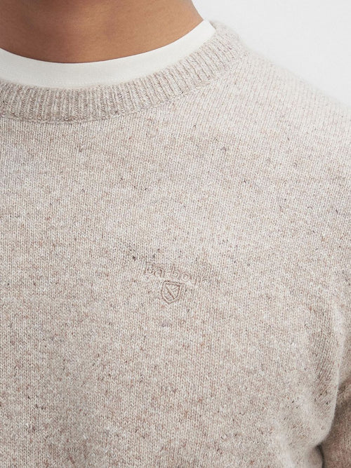 Trui lamswol beige
