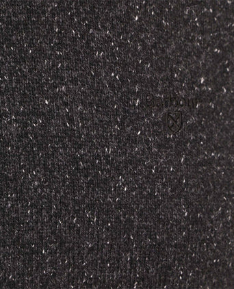 Barbour trui lamswol zwart | Regular-fit