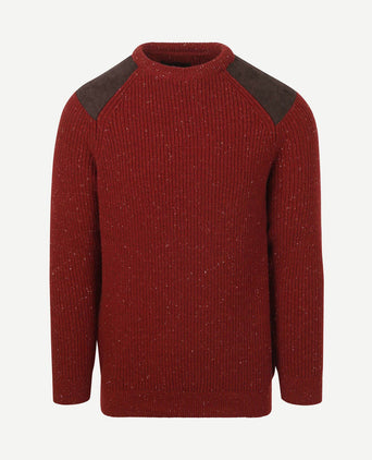 Trui raisthorpe lamswol rood