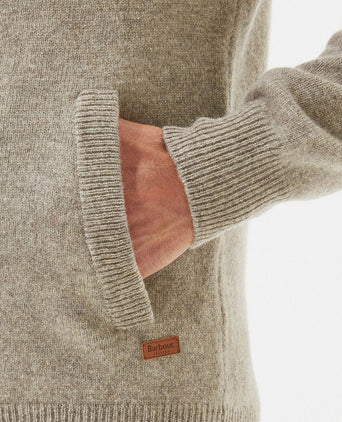 Barbour zip vest wol greige | Regular-fit