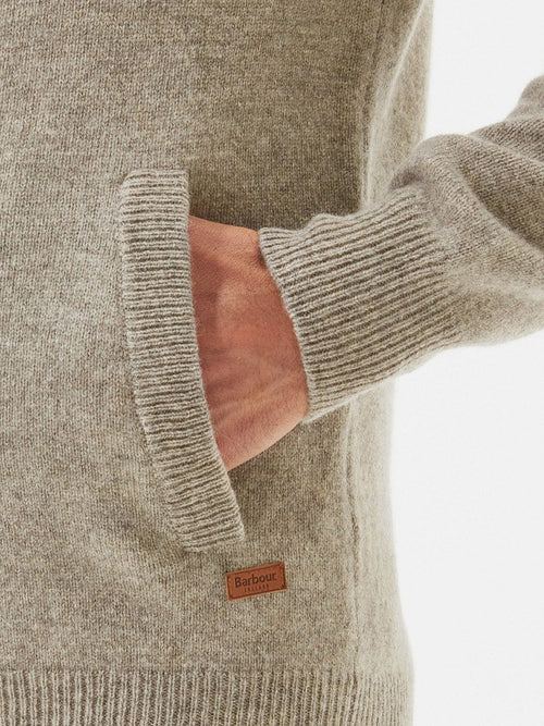 Barbour zip vest wol greige | Regular-fit
