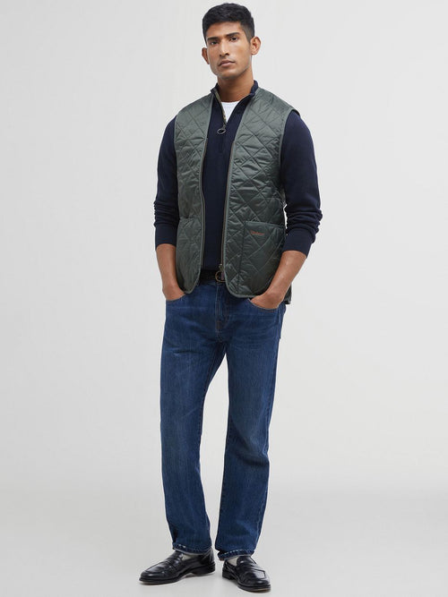 Barbour voering Beaufort olive | Regular-fit