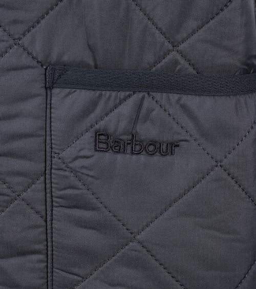Barbour voering polarquilt blauw