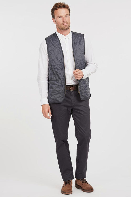 Barbour voering polarquilt blauw