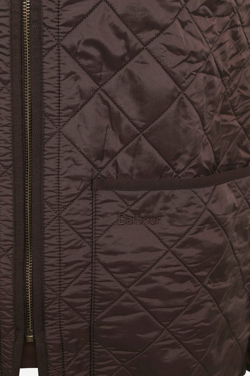 Barbour voering polarquilt bruin