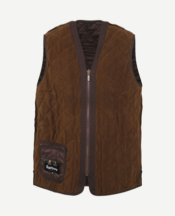 Voering polarquilt bruin