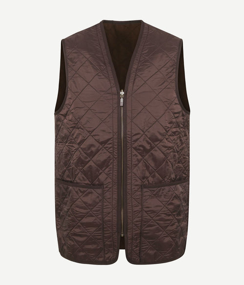 Barbour voering polarquilt bruin
