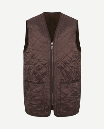 Voering polarquilt bruin