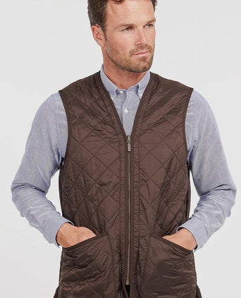 Barbour voering polarquilt bruin