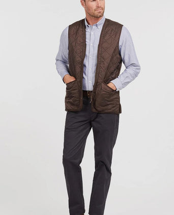 Voering polarquilt bruin