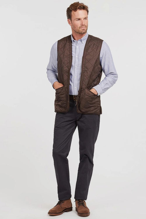 Barbour voering polarquilt bruin