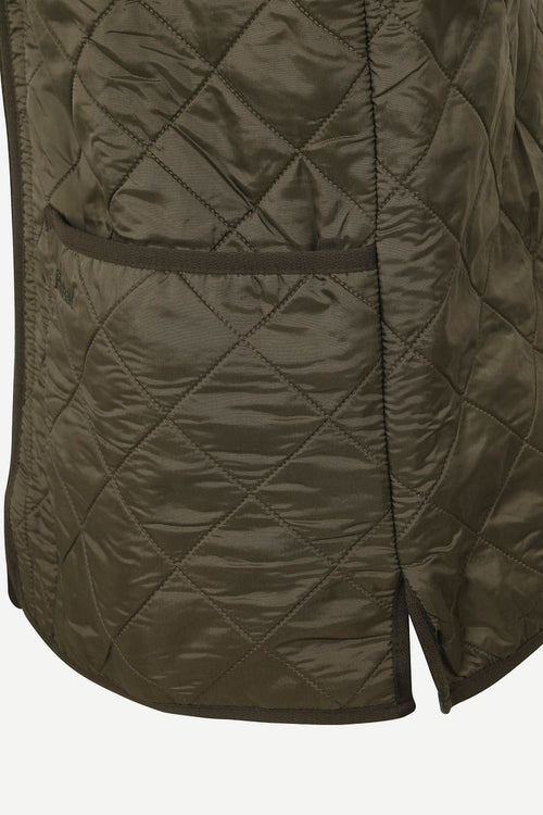 Barbour voering polarquilt groen