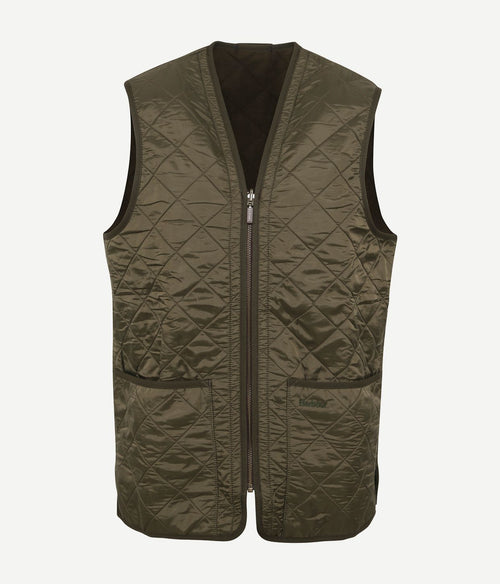 Barbour voering polarquilt groen