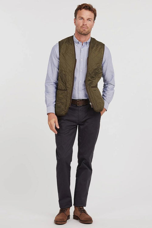 Barbour voering polarquilt groen