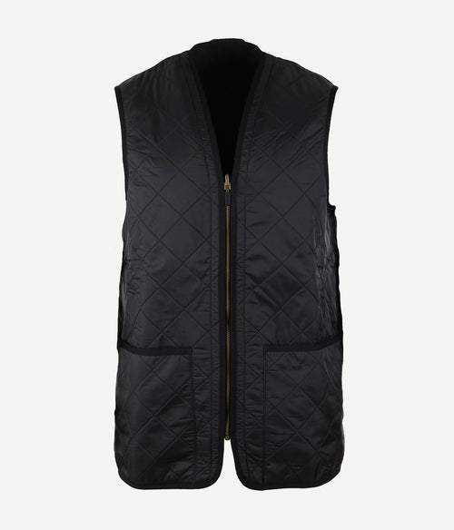 Barbour voering polarquilt zwart
