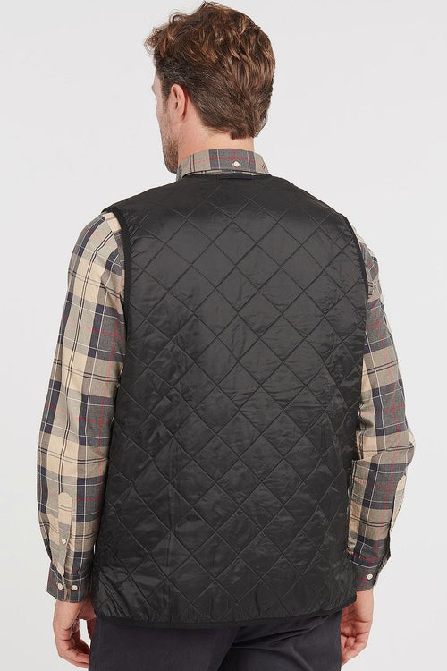 Barbour voering polarquilt zwart