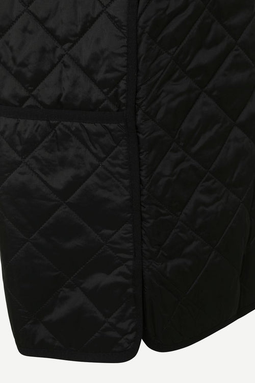 Barbour voering quilted zip-in zwart