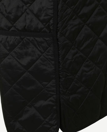 Voering quilted zip-in zwart
