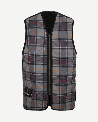 Voering quilted zip-in zwart
