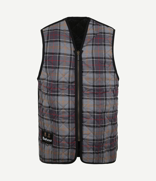 Voering quilted zip-in zwart
