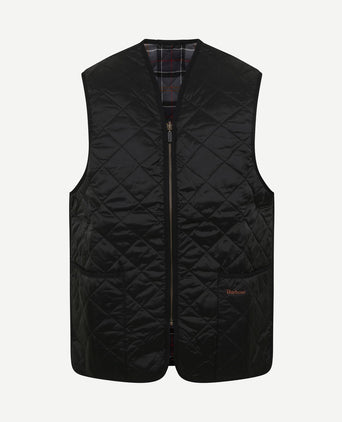 Voering quilted zip-in zwart