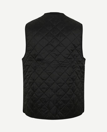 Voering quilted zip-in zwart