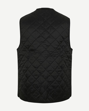 Barbour voering quilted zip-in zwart