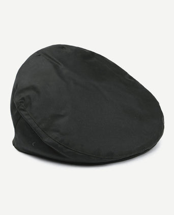 Barbour wax flat cap donkergroen