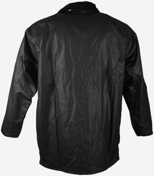 Barbour waxjas Beaufort zwart | Regular-fit