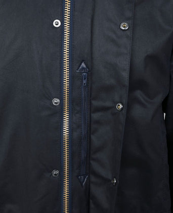 Barbour waxjas Beaufort donkerblauw | Regular-fit