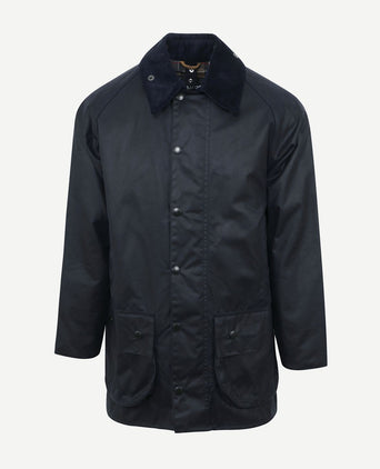 Barbour waxjas Beaufort donkerblauw | Regular-fit