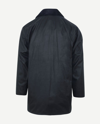 Barbour waxjas Beaufort donkerblauw | Regular-fit
