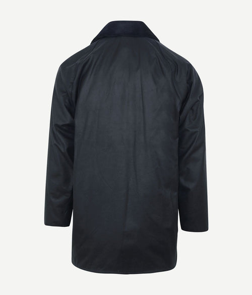Barbour waxjas Beaufort donkerblauw | Regular-fit