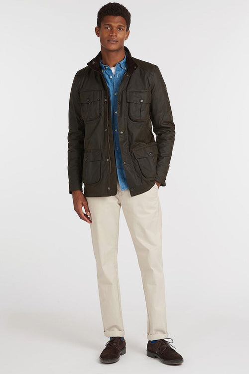 Barbour waxjas Corbridge olive