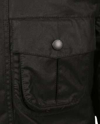 Barbour waxjas Corbridge zwart