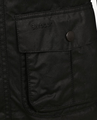Barbour waxjas Corbridge zwart