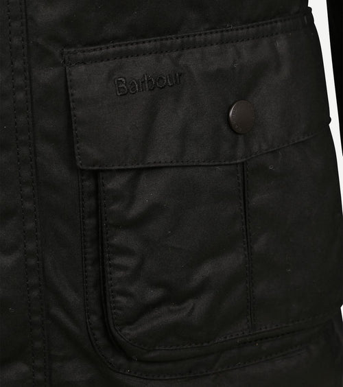 Barbour waxjas Corbridge zwart