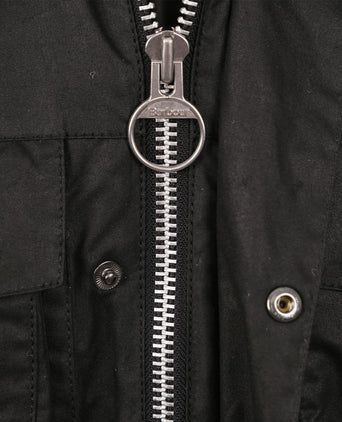 Barbour waxjas Corbridge zwart