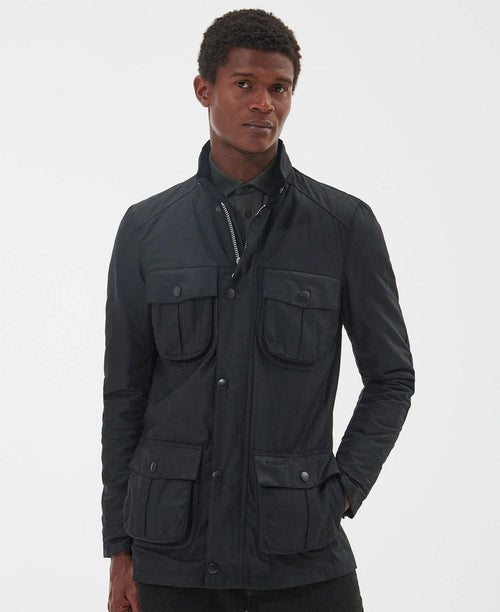 Barbour waxjas Corbridge zwart