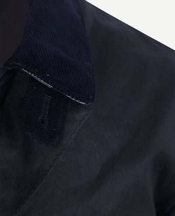 Barbour waxjas mac donkerblauw | Regular-fit